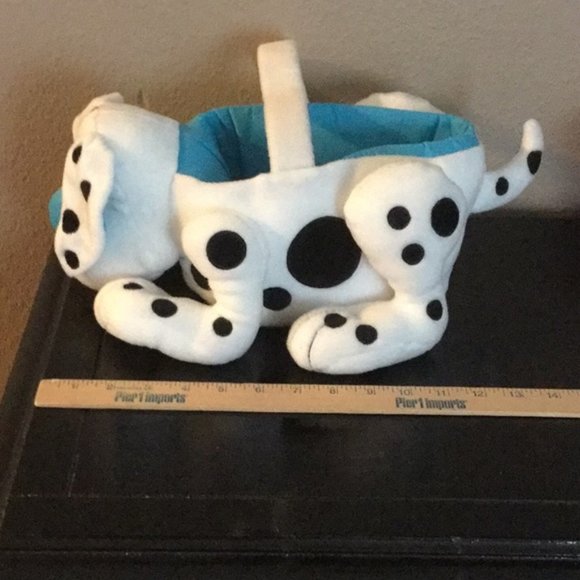 Plush dog Easter basket / Purse - Picture 2 of 6